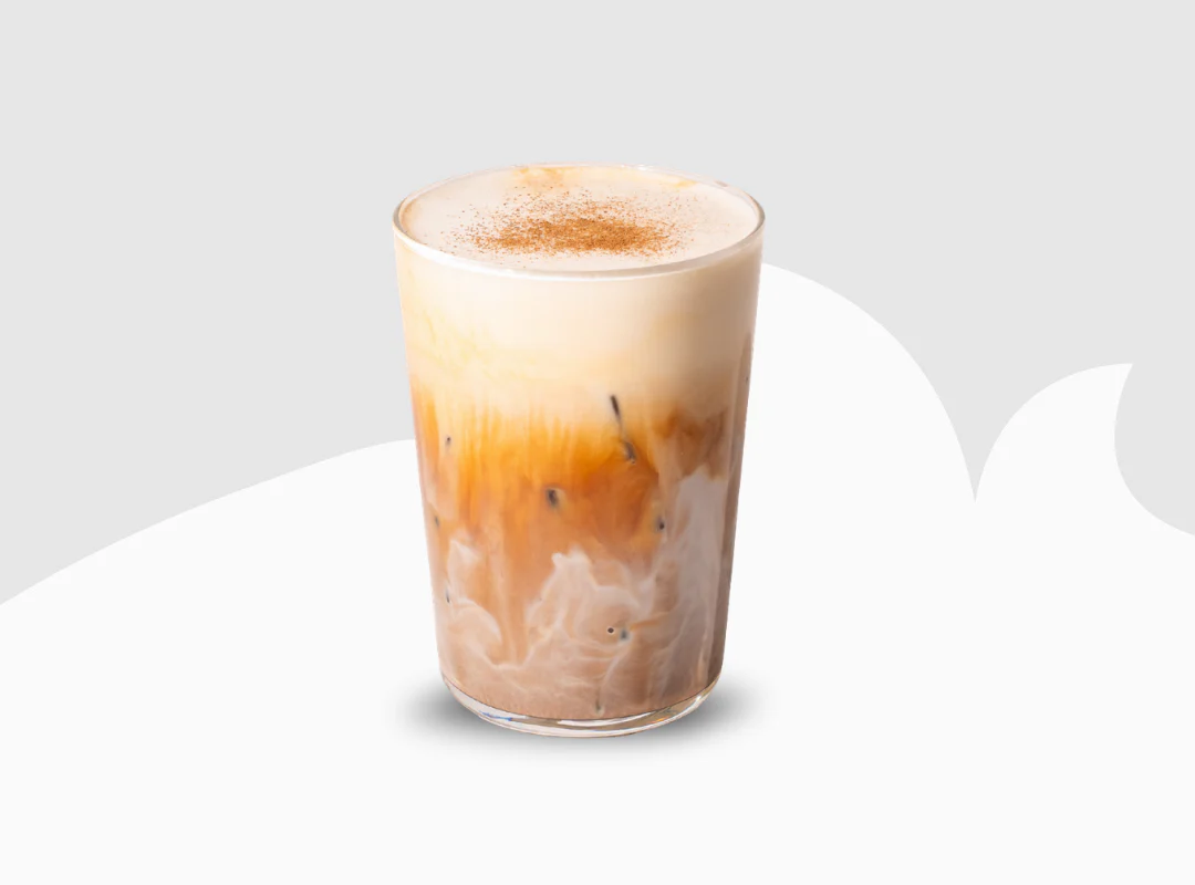 Iced Maple Hazelnut Protein Latte