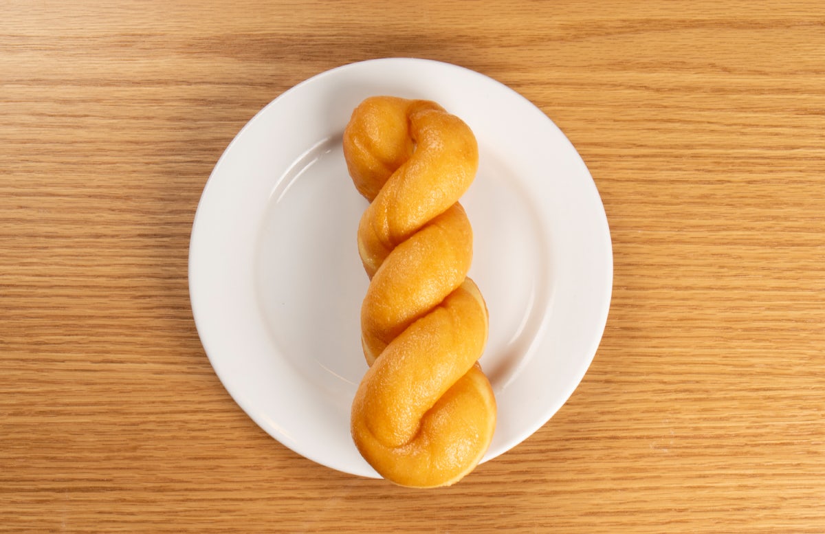 Twist Glazed Donut