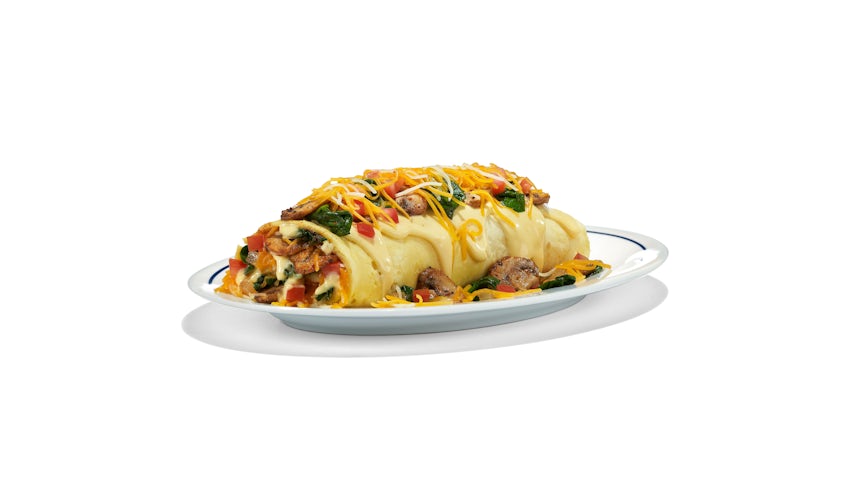 Spinach & Mushroom Omelette Image