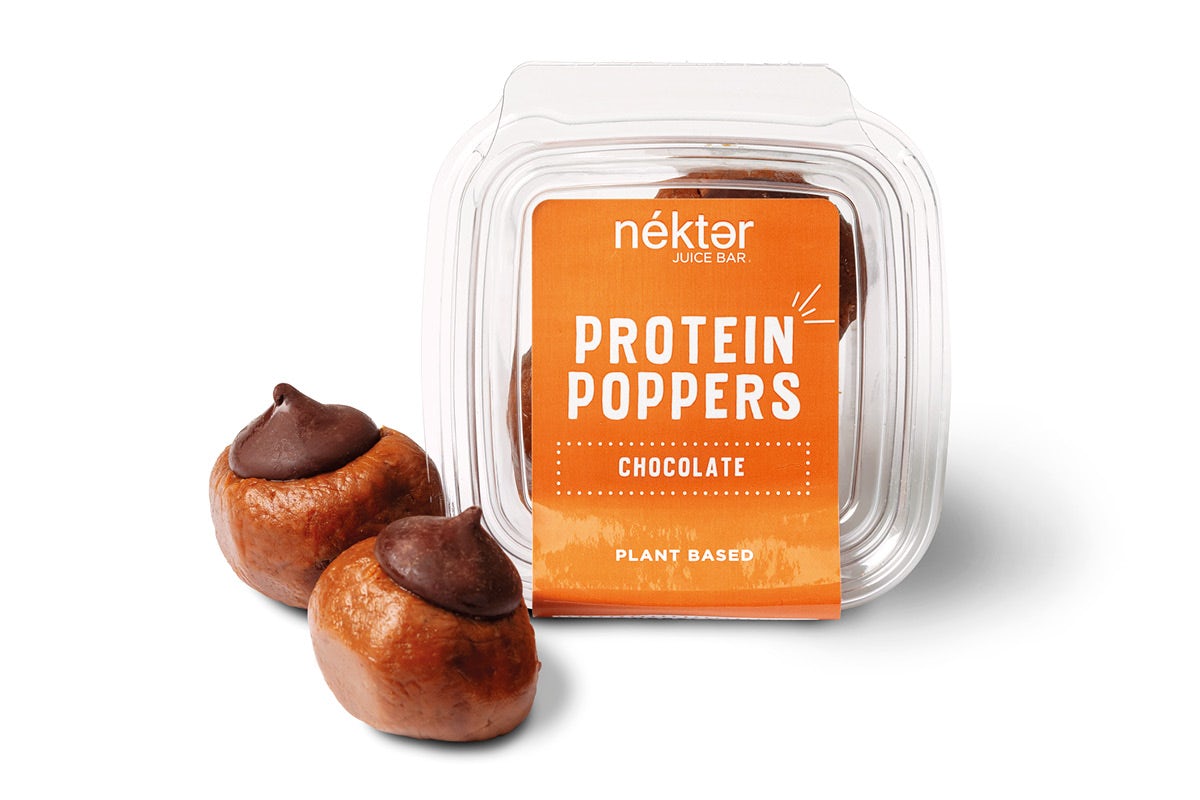 Chocolate Protein Poppers
