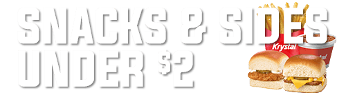 Snacks & Sides - Under $2