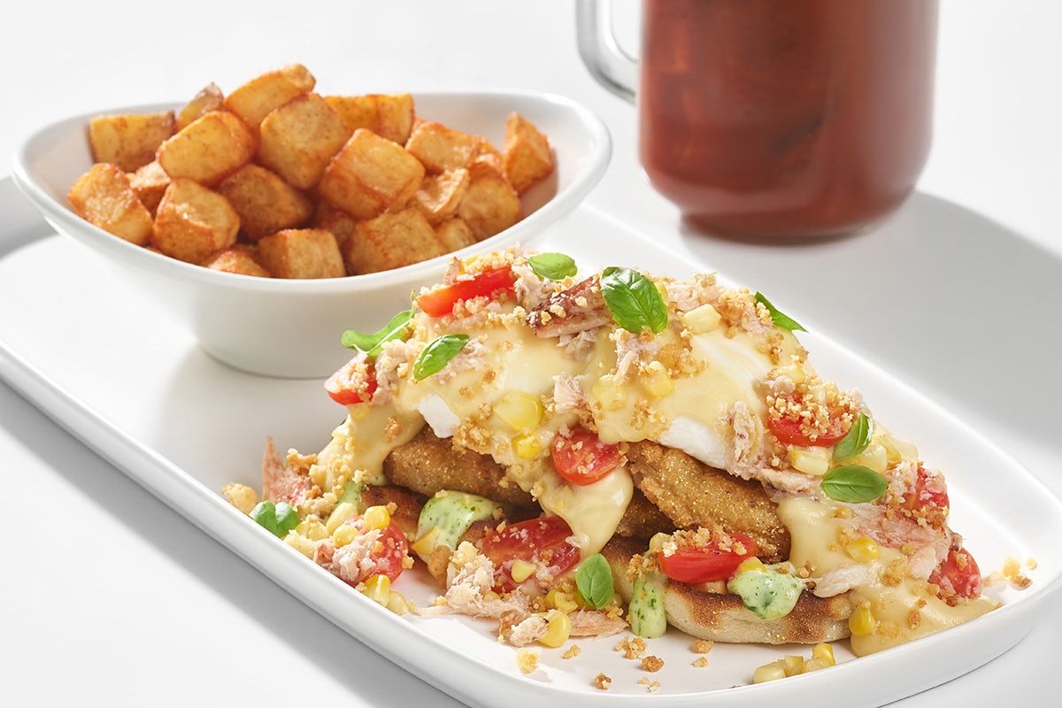 Southern Fried Green Tomato Benedict