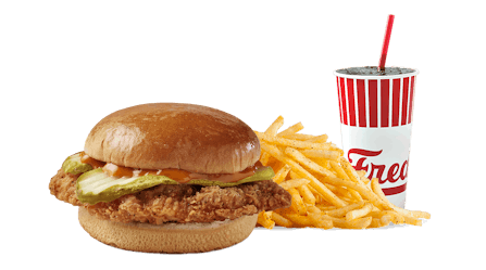 Spicy Chicken Sandwich Combo Image