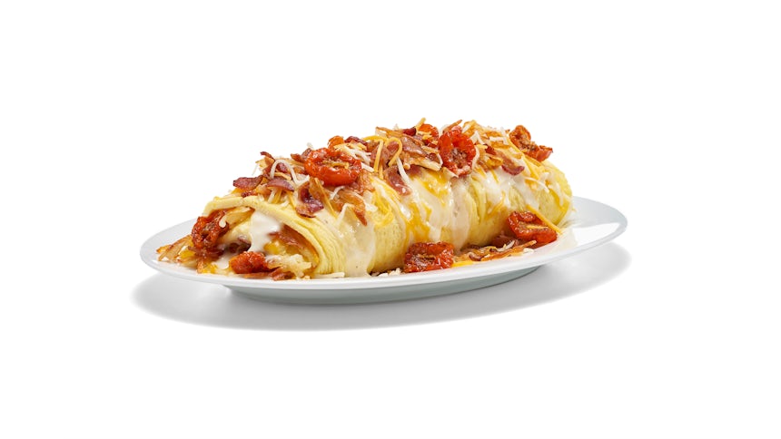 New! Deluxe Three Cheese & Bacon Omelette Image