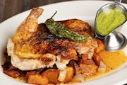Order Brick Chicken food online from The Cheesecake Factory store, Columbus on bringmethat.com