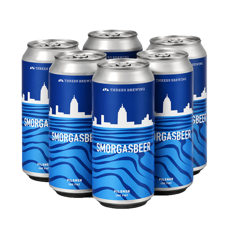 threes smorgasbeer 6-pack
