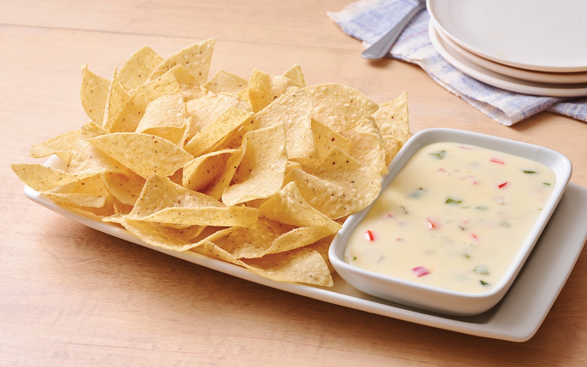 White Queso Dip & Chips Image