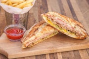 Order Cuban Sandwich food online from The Cheesecake Factory store, Columbus on bringmethat.com