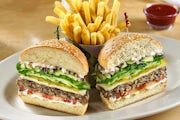 Order Veggie Burger food online from The Cheesecake Factory store, Columbus on bringmethat.com