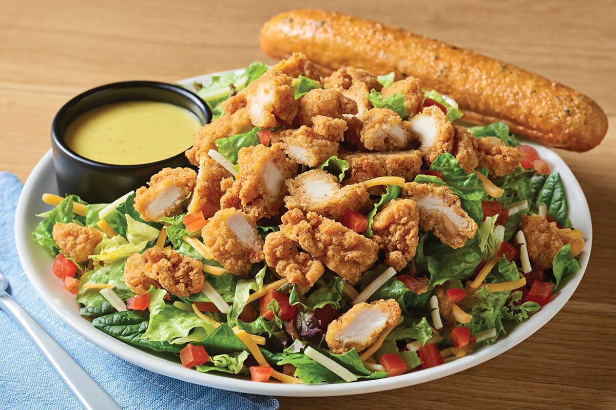 Crispy Chicken Tender Salad Image