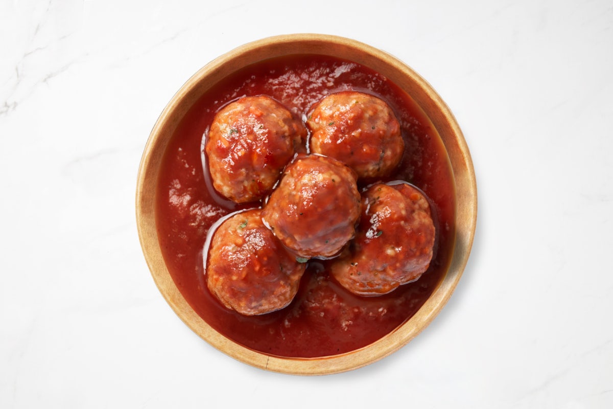 5 Meatballs & Pasta Red Sauce