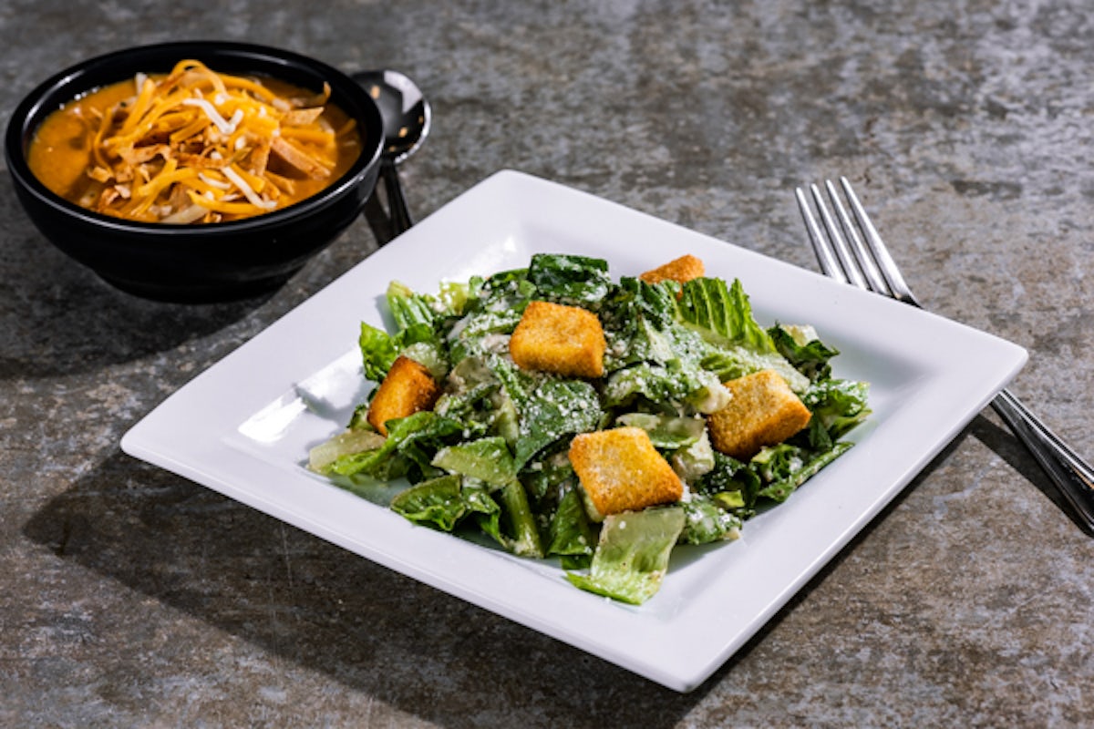 Soup & Caesar Salad Soup & Caesar Salad