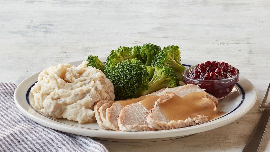 55+ Roasted Turkey Dinner Image