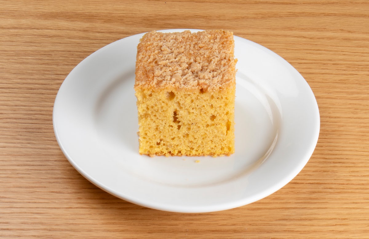 Pumpkin Coffee Cake Square