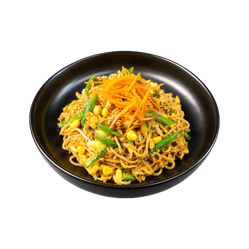 mini vegetable yaki soba