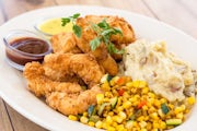 Order Cajun Chicken “Littles” food online from The Cheesecake Factory store, Columbus on bringmethat.com