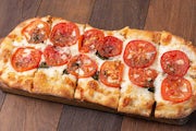 Order Fresh Basil, Tomato and Cheese Flatbread Pizza food online from The Cheesecake Factory store, Columbus on bringmethat.com