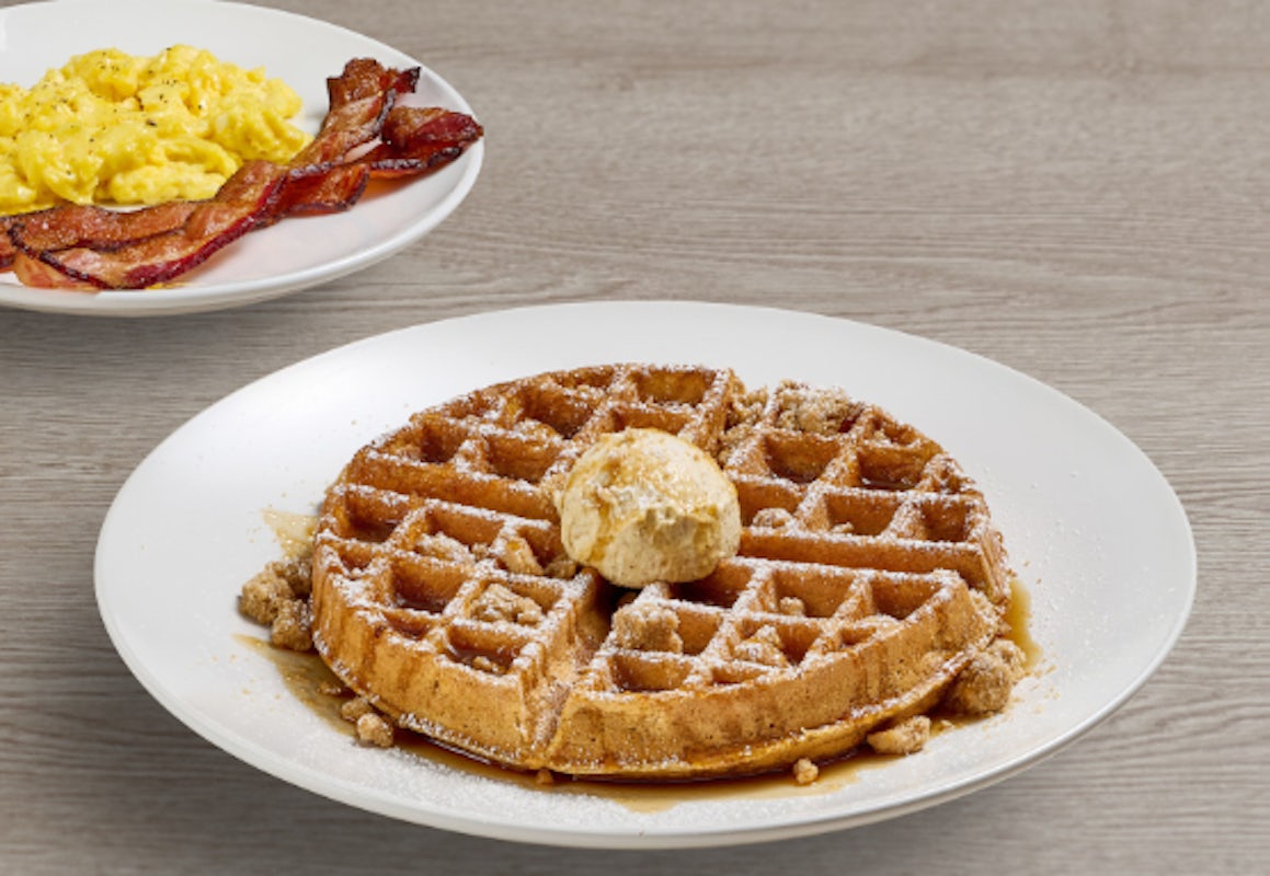 Pumpkin Crunch Waffle