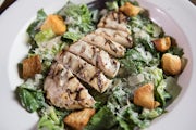 Order Mesquite-Grilled Chicken Caesar food online from Logan's Roadhouse store, Wichita on bringmethat.com