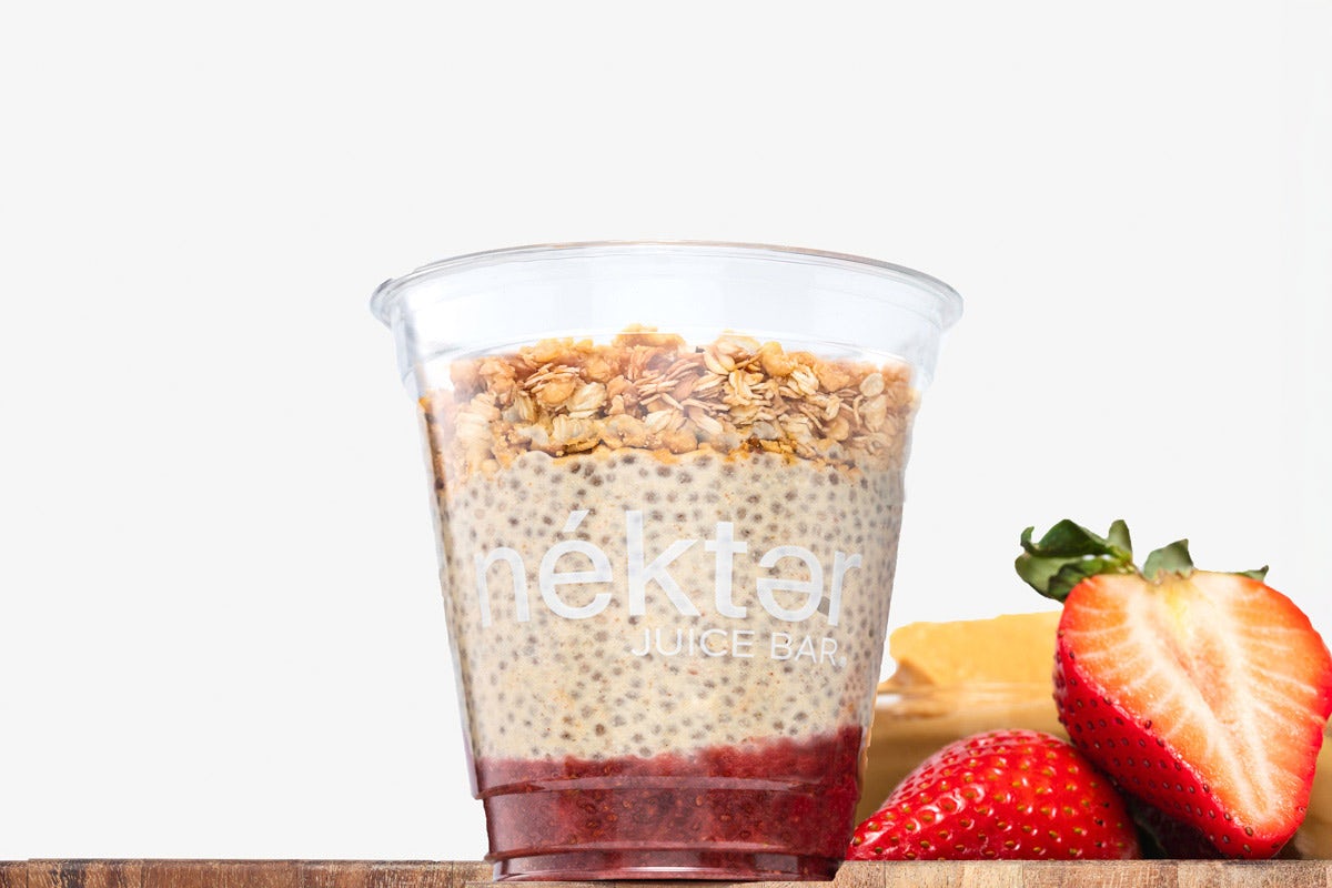 Mini PB&J Chia Parfait