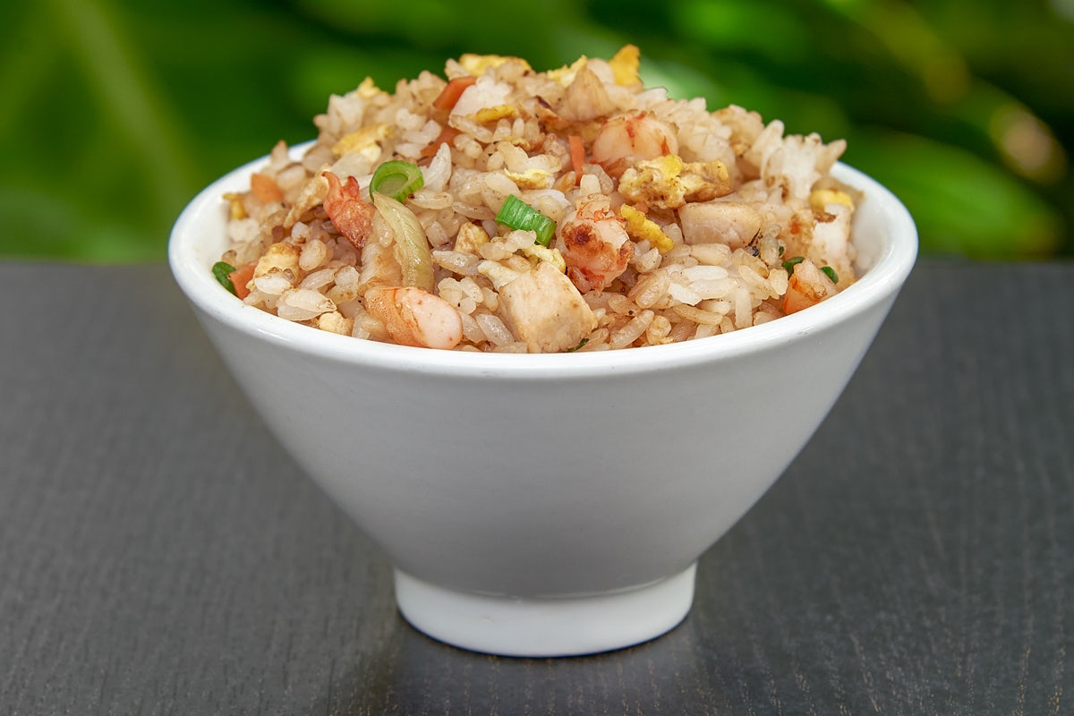 HIBACHI CHICKEN RICE WITH SHRIMP