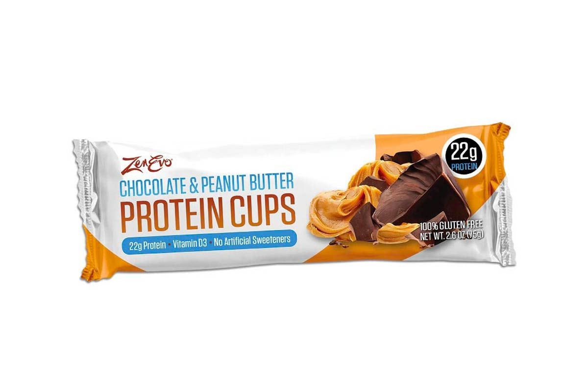 ZenEvo Choc & PB protein cups