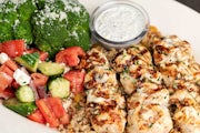 Order Mediterranean Grilled Chicken food online from The Cheesecake Factory store, Columbus on bringmethat.com