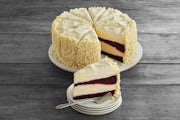 Order 10 Inch Ultimate Red Velvet Cake Cheesecake food online from The Cheesecake Factory store, Columbus on bringmethat.com