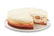 Order 10 Inch Lemon Raspberry Cream Cheesecake food online from The Cheesecake Factory store, Columbus on bringmethat.com