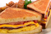 Order Brioche Breakfast Sandwich food online from The Cheesecake Factory store, Columbus on bringmethat.com