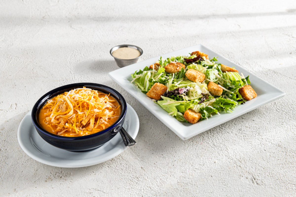 Soup & Caesar Salad Soup & Caesar Salad