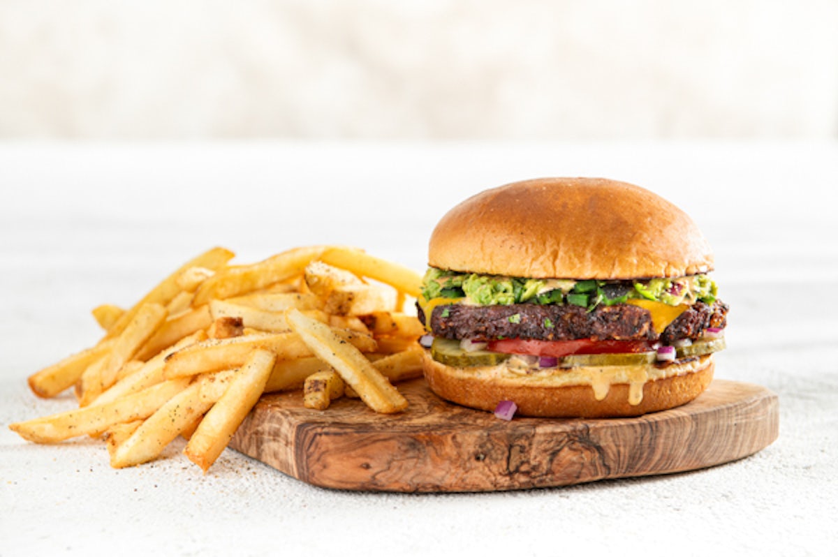 Veggie Santa Fe Burger Veggie Santa Fe Burger