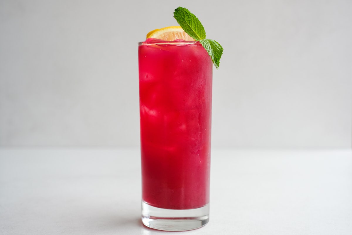 BLUEBERRY MINT LEMONADE