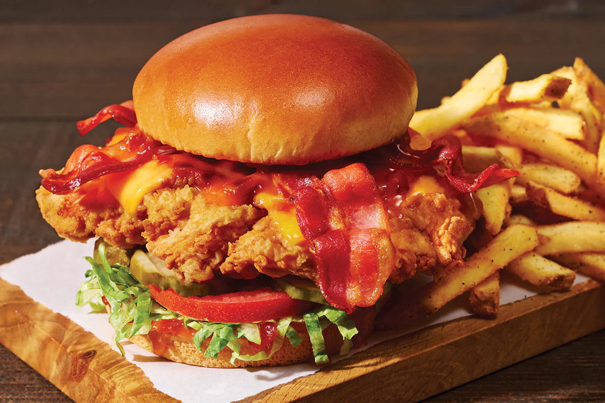 Bacon Cheddar Chicken Sandwich Image