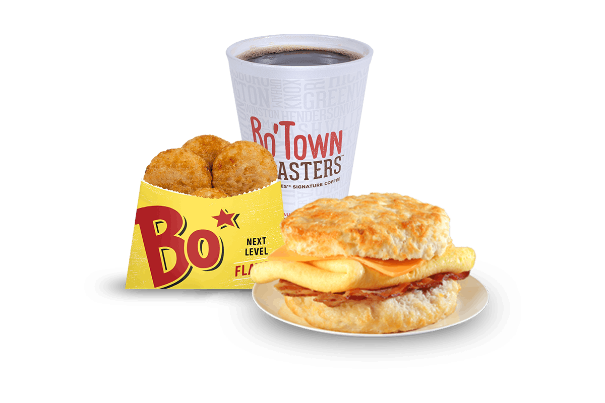 Bacon, Egg & Cheese Biscuit Combo