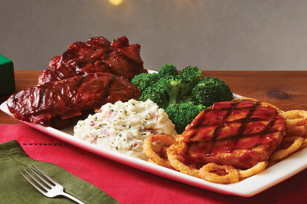 Applebee's® Riblets & Honey BBQ Grilled Chicken Image
