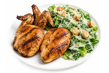 ½ Chicken Platter (white meat) – Caesar Salad - 93g of Protein