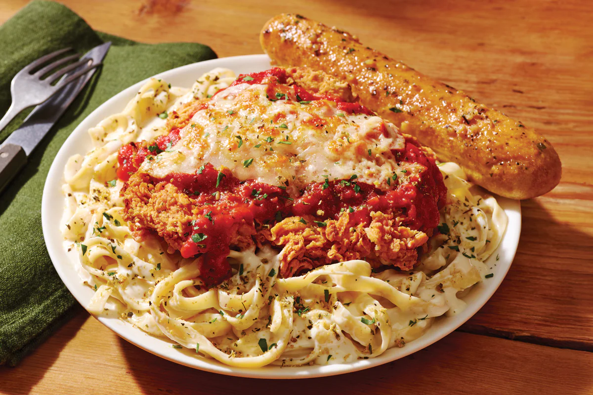 NEW Chicken Parmesan Fettuccine Image