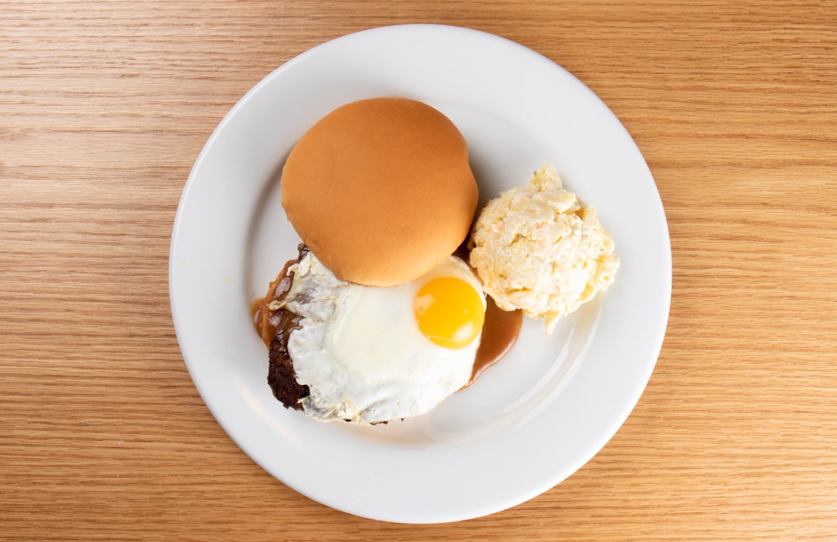 Loco Moco Burger Combo
