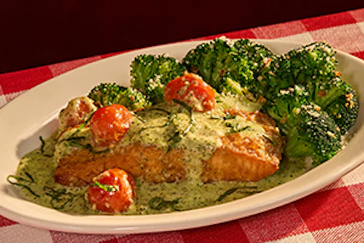 Salmon Basilico