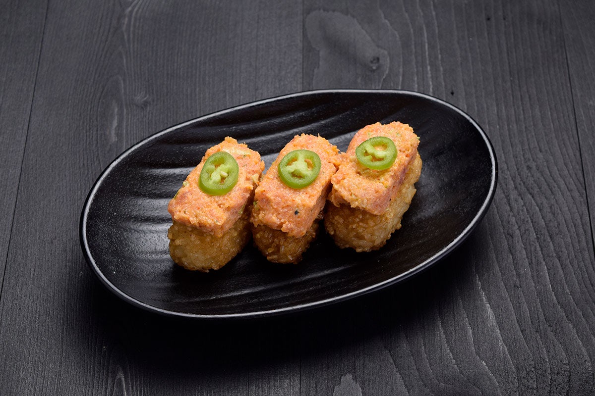 Click to expand image of Crispy Rice with Spicy Tuna*