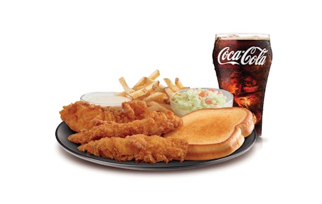 3 Piece Hand-Breaded Chicken Tender Platter | Menu | Hardee’s