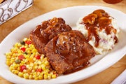 Order Famous Factory Meatloaf food online from The Cheesecake Factory store, Columbus on bringmethat.com