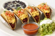 Order Breakfast Tacos food online from The Cheesecake Factory store, Columbus on bringmethat.com