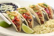 Order Grilled Steak Tacos food online from The Cheesecake Factory store, Columbus on bringmethat.com