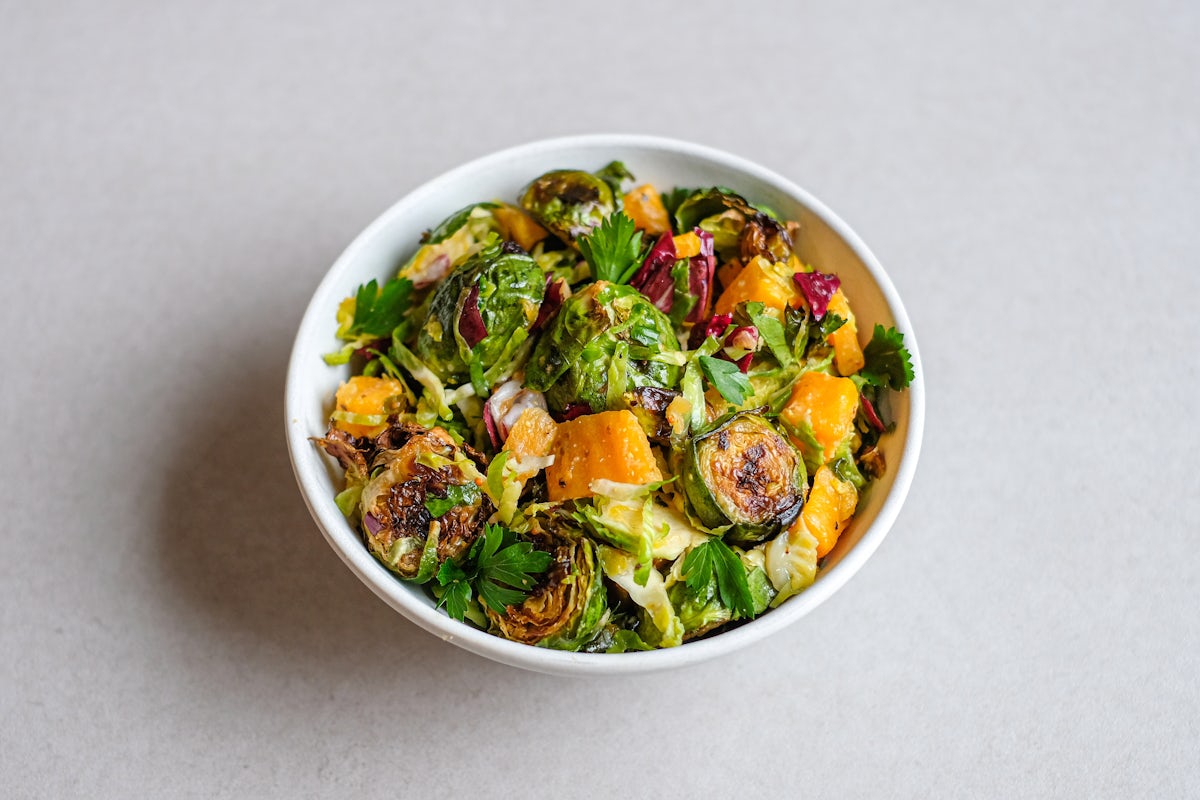 BRUSSELS SPROUTS & APRICOT (GF, NF, V)