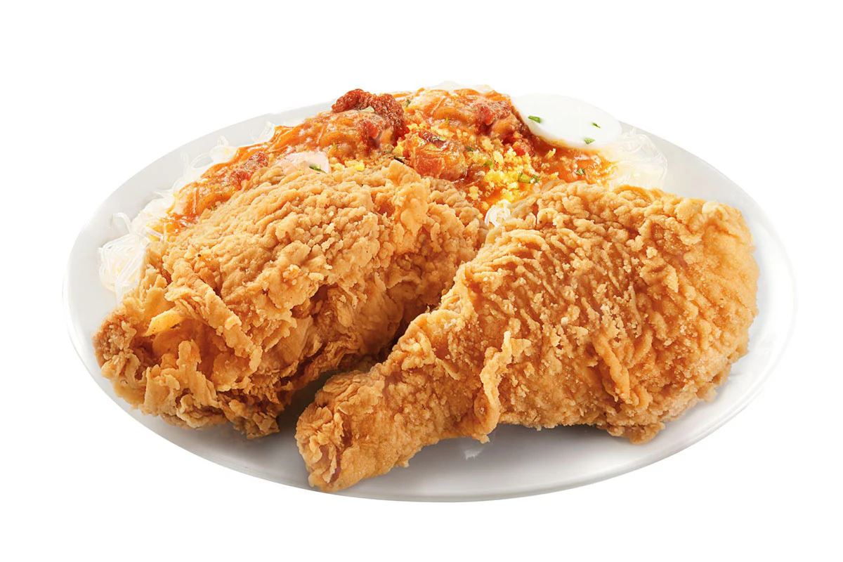 2pc Chickenjoy w/ Palabok Fiesta