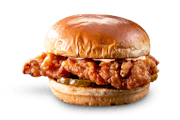 Order Iris' Comeback Chicken Sandwich food online from Famous Dave's Bar-B-Que store, Orland Park on bringmethat.com