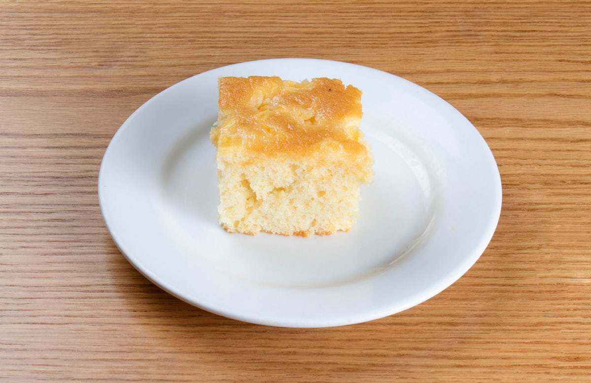 Pineapple Coffee Cake Square
