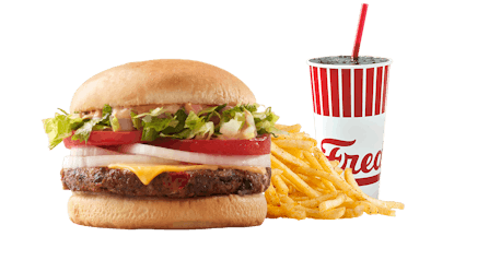 Veggie Burger Combo Image